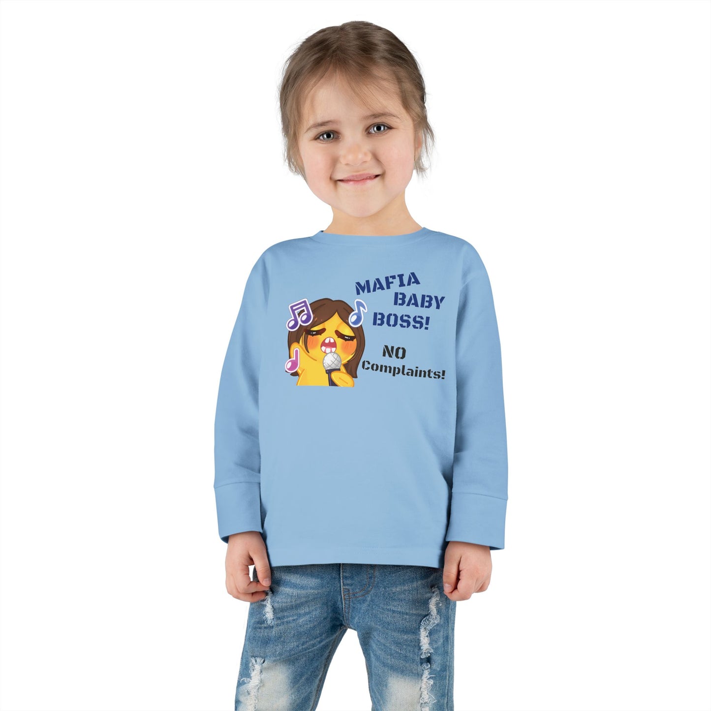 Mafia Baby Toddler Long Sleeve Tee