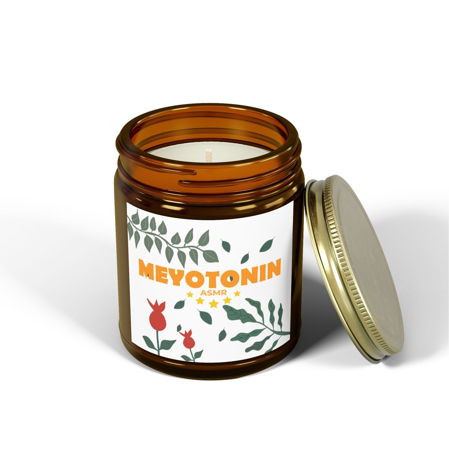 Meyotonin Scented Candles - Coconut Apricot Wax 9oz