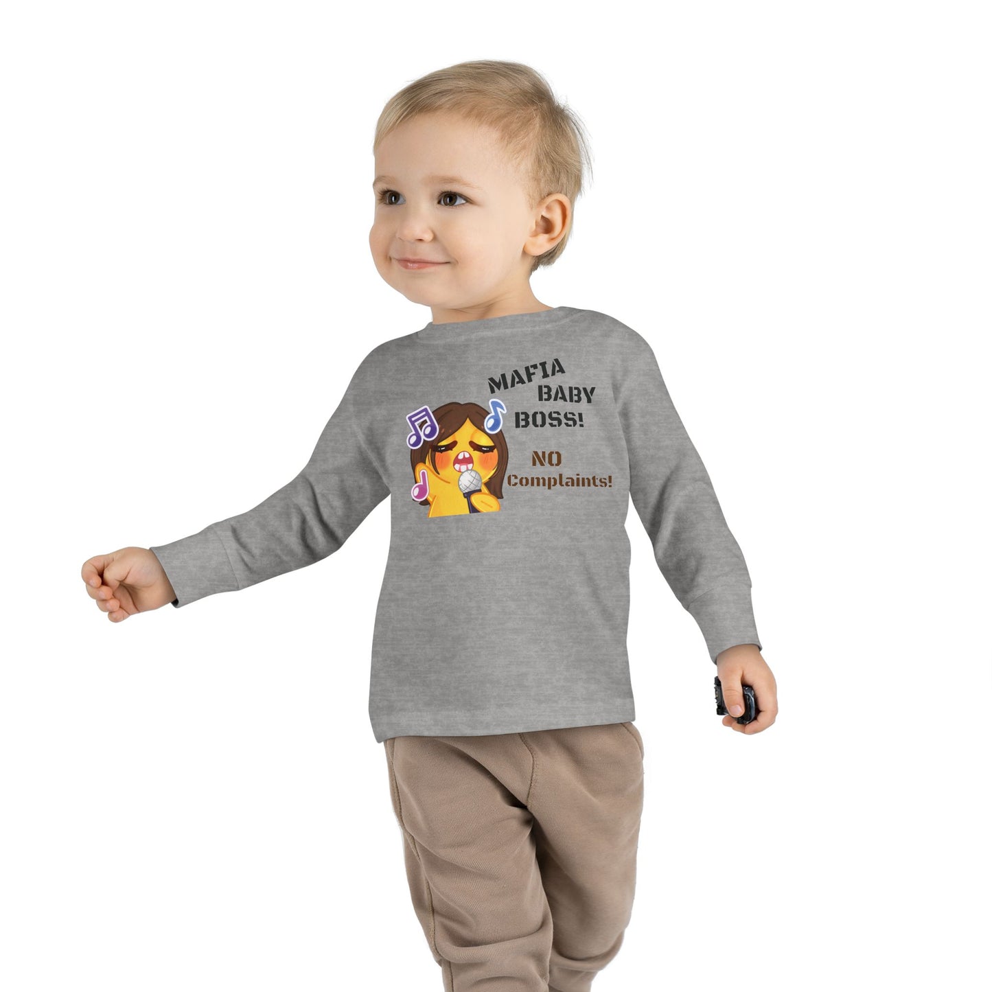 Mafia Baby Toddler Long Sleeve Tee