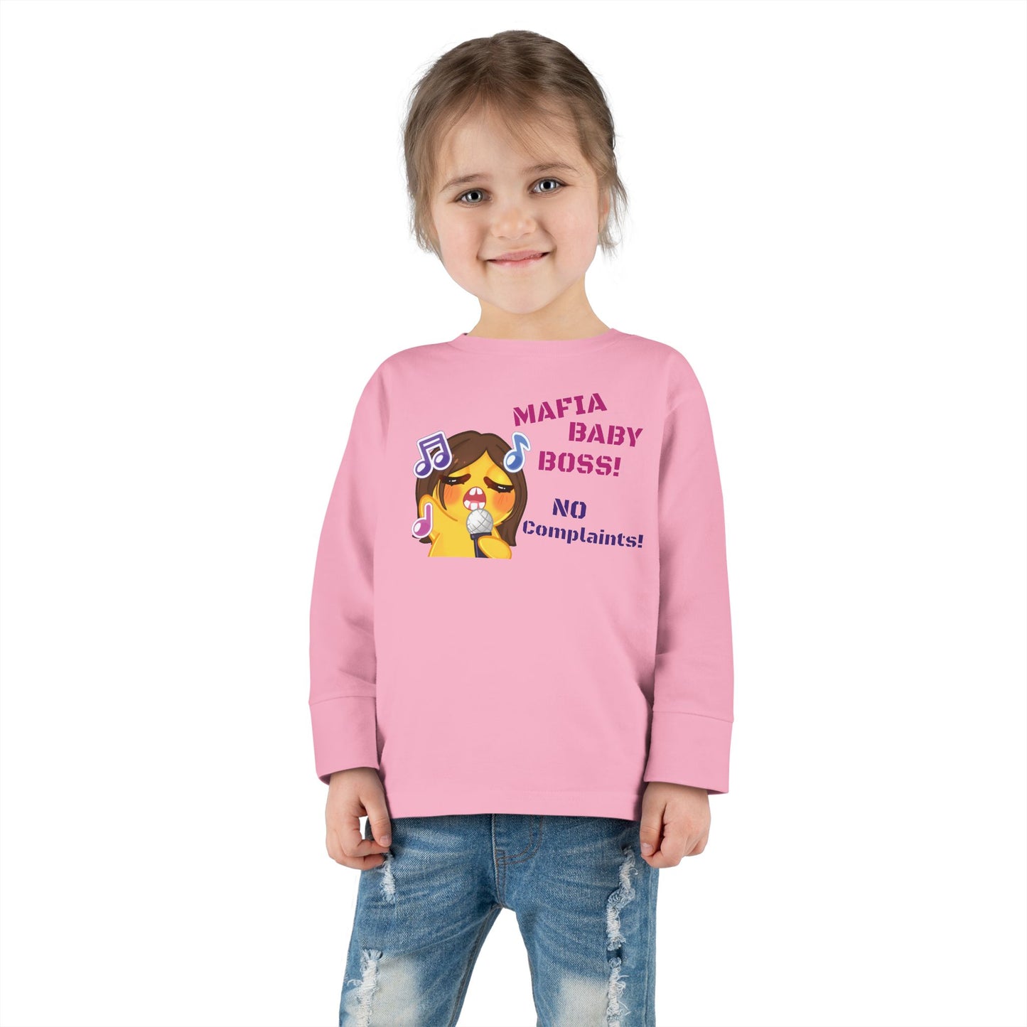 Mafia Baby Toddler Long Sleeve Tee
