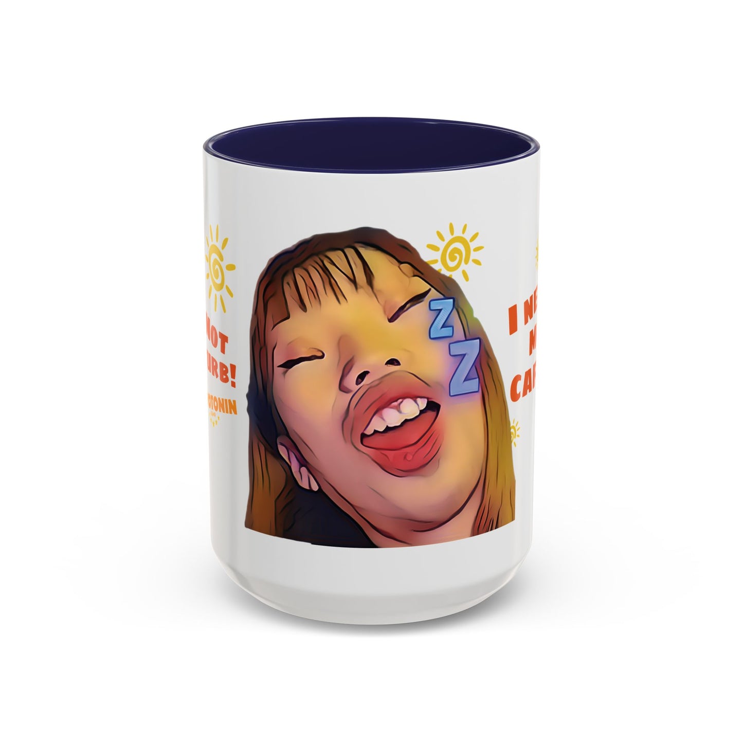 Sleepy Meyo 15 oz Coffee Mug