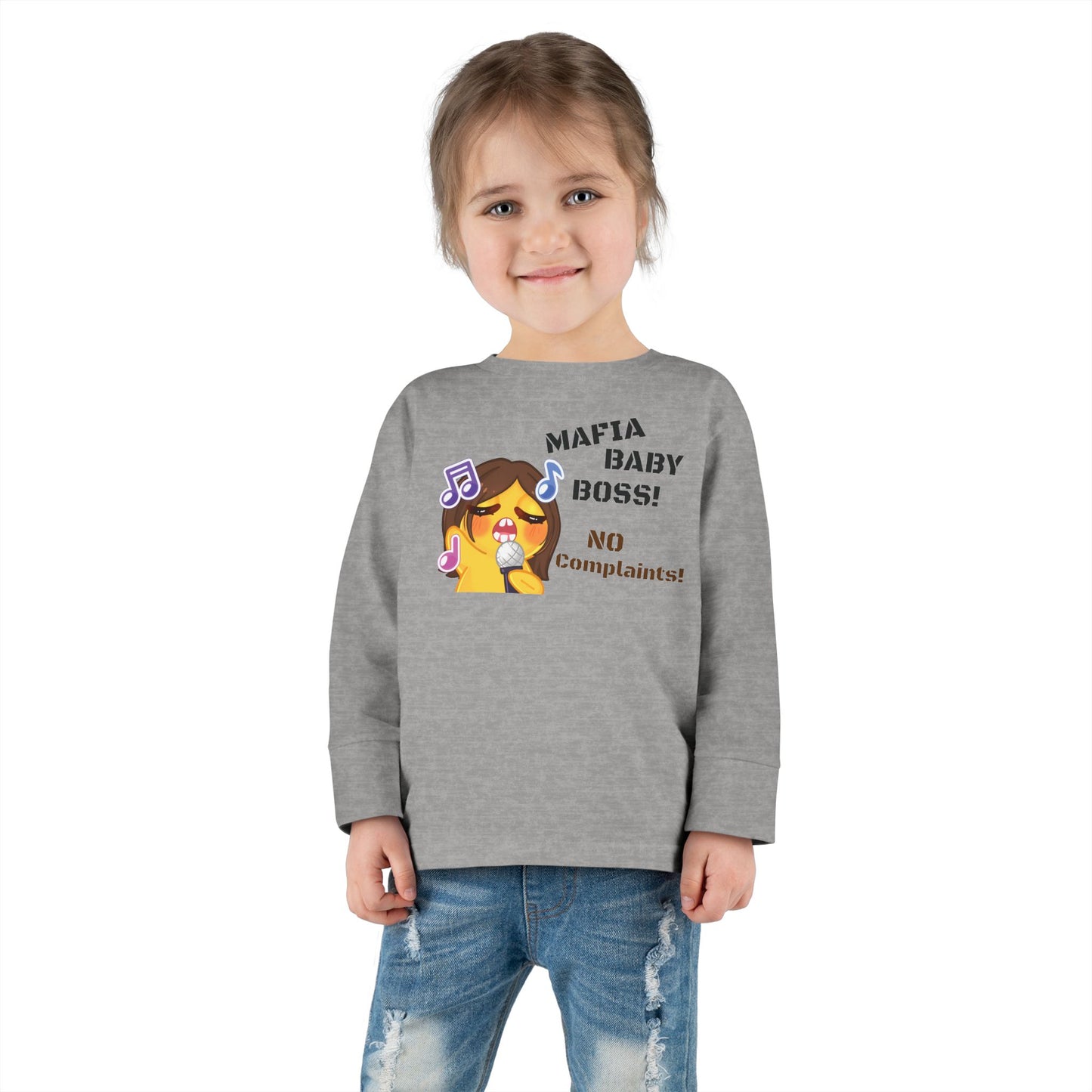 Mafia Baby Toddler Long Sleeve Tee