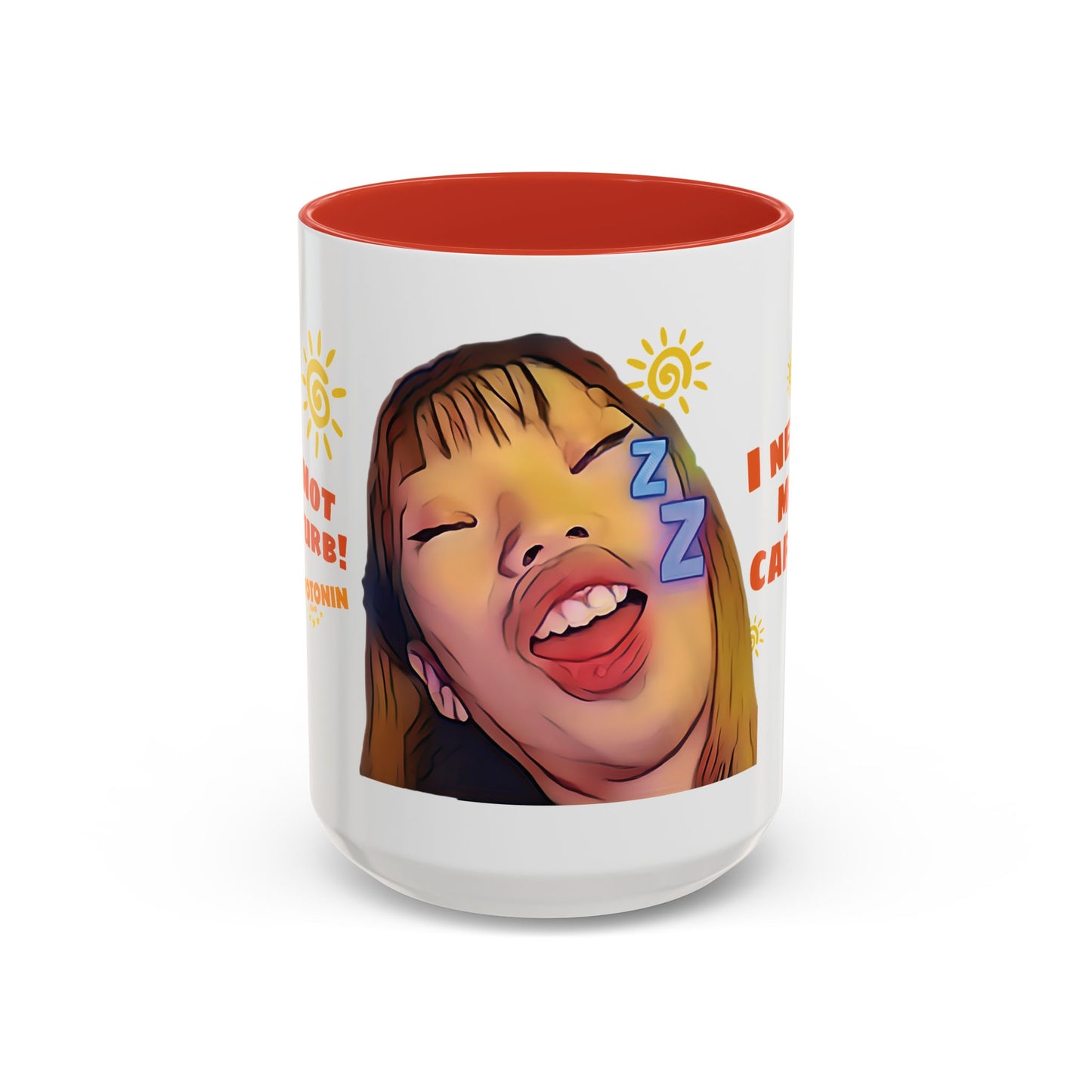 Sleepy Meyo 15 oz Coffee Mug